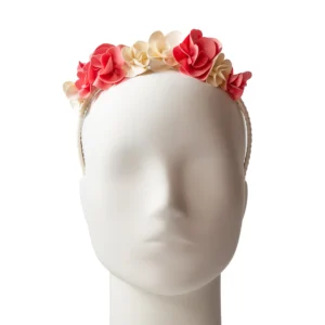 Floral Latex Party Wreath